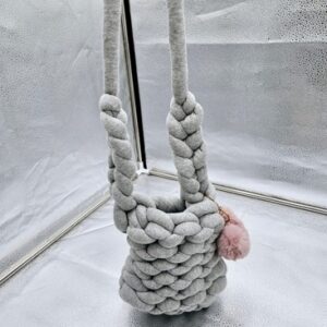 Tube Yarn Purses - Crossbody Bags